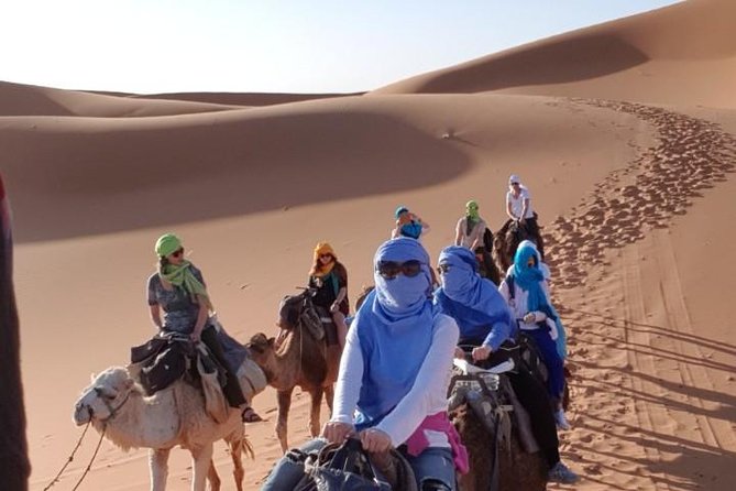 Group - 2 Nights Desert Trip from Fes to Marrakech or back to Fes - Day 2: Merzouga desert, sunrise timing, and that Berber camp night