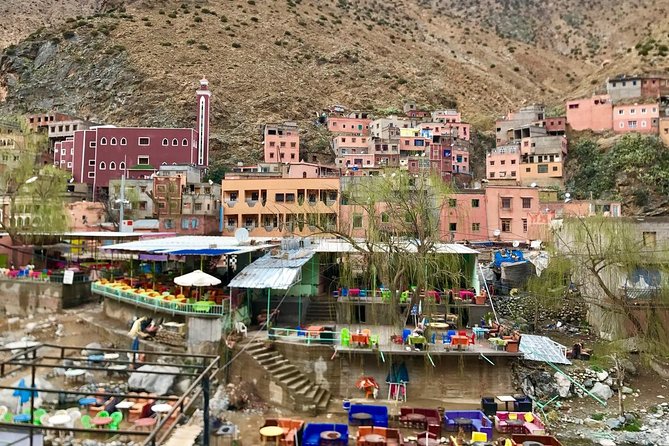 Group shared day tour to Ourika valley & Atlas Mountains - Ourika Valley Walks: Waterfalls, Flowers, And Berber Villages