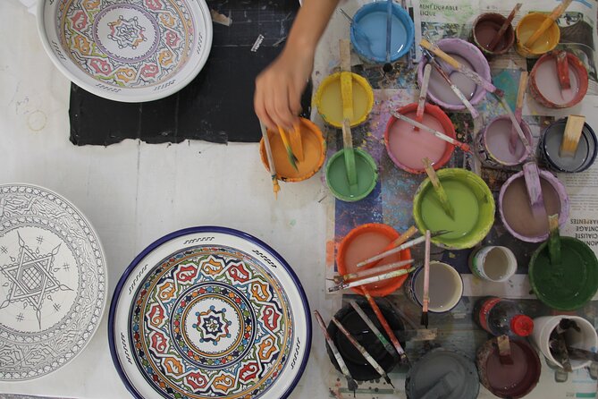 Guided Pottery and Zellige Workshops in Fes Morocco - Pottery workshop: hand-building, wheel work, sculpting, and glazing