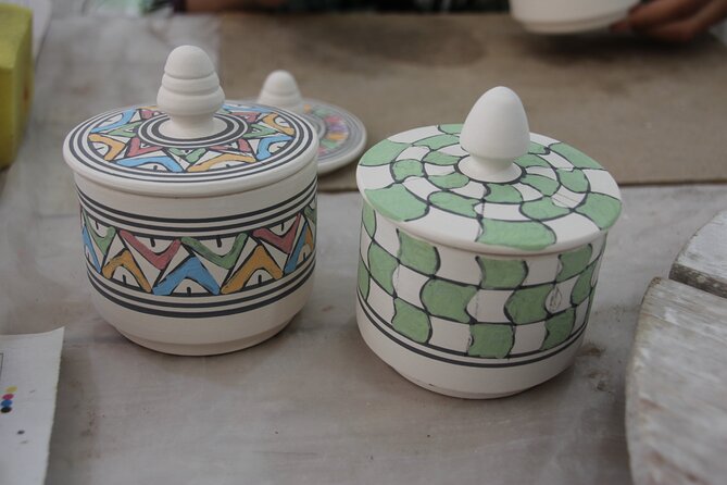 Guided Pottery and Zellige Workshops in Fes Morocco - The 3-hour flow in Fez, from pickup to finished pieces
