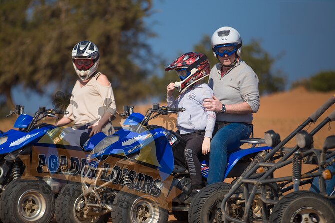 Half Day Agadir Quad Biking ATV - Getting picked up, then getting rolling