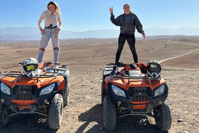 Half-day Agafay Quad Biking - Entering Agafay, Desert Terrain Without the Long Haul