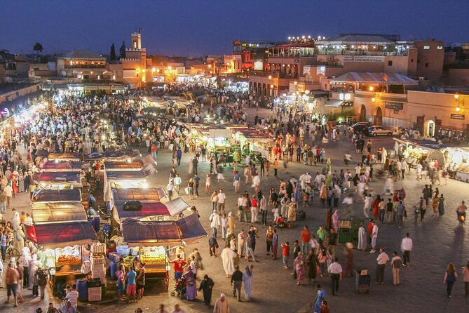 Half Day Guided Tour in Marrakech History & Culture - Bahia Palace: royal courtyards, mosaics, and carved wood ceilings