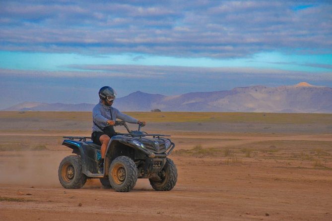 Half-Day Palm grove desert Quad & Camel Tour - Quad biking through rock desert and Berber villages: the thrill part