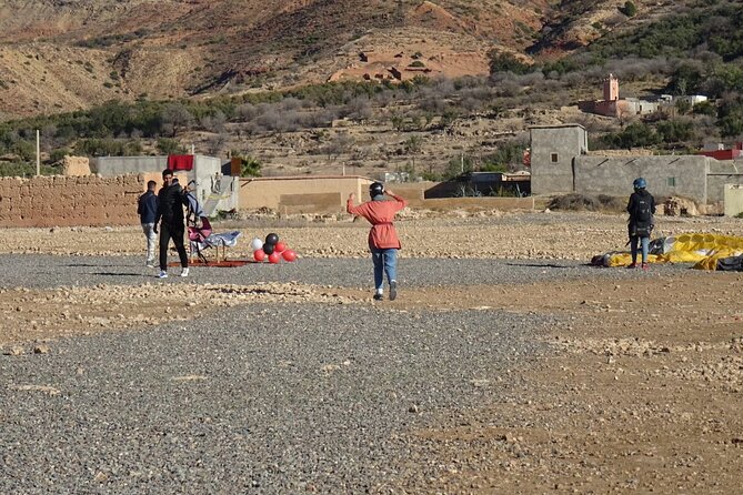 Half-Day Paragliding in Marrakech and Atlas Mountains - Equipment, GoPro footage, and the tea moment after landing