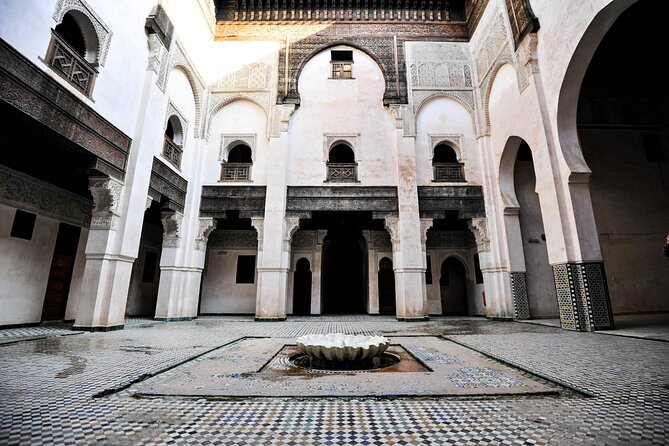 Half-Day Private Guided Walking Tour Exploring Fez Medina - Kairaouine Mosque and Cherratin Medersa: big names, clear access limits