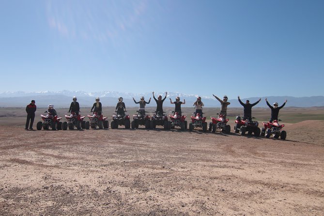 Half-day quad bike in the palmgrove & rock desert - Key moments on the quad bike route