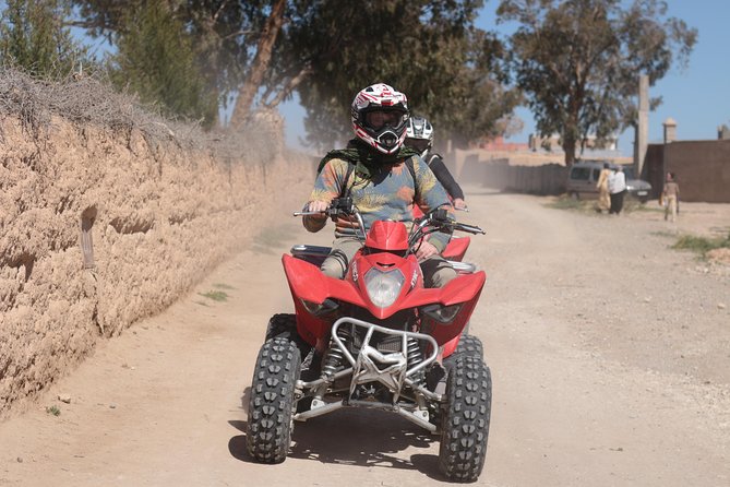 Half-day quad bike in the palmgrove & rock desert - Riding pace and stops: where satisfaction rises or drops