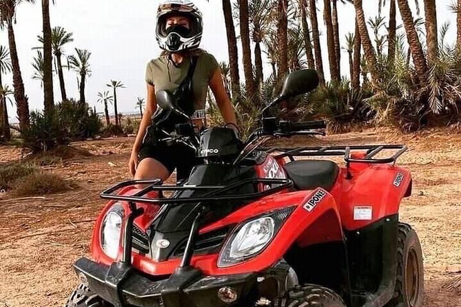 Half-Day Quad Biking and camel riding in Marrakech Palmeraie - Tea and honey and bread, plus the Berber village touch