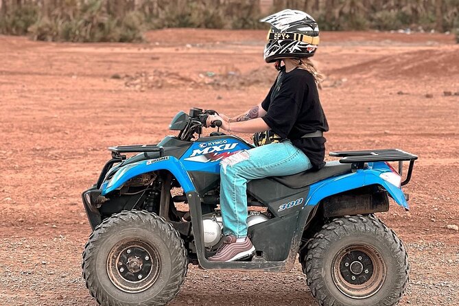 Half-Day Quad Biking and camel riding in Marrakech Palmeraie - Camel riding for about an hour: slower pace, more presence