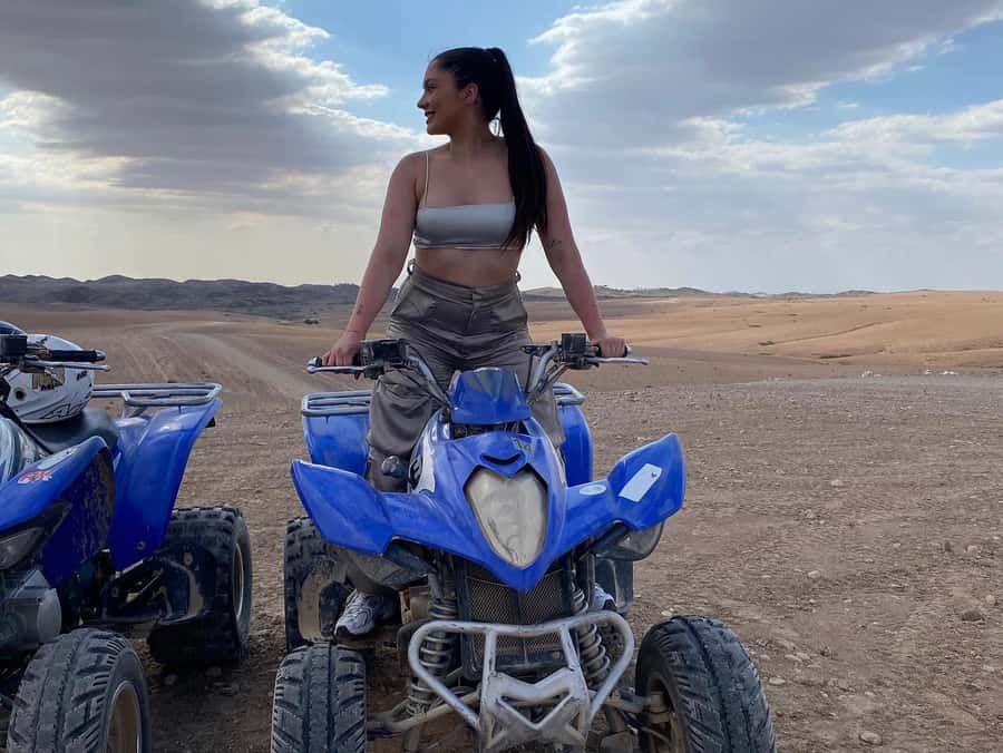 Half day Quad biking at Agafay Desert - The 2 hours on a quad bike: what to expect on the ground