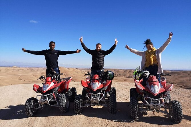 Half-Day Quad Biking tour in Agafay Desert - Yamaha Quads, Helmets, Goggles, And Raincoats