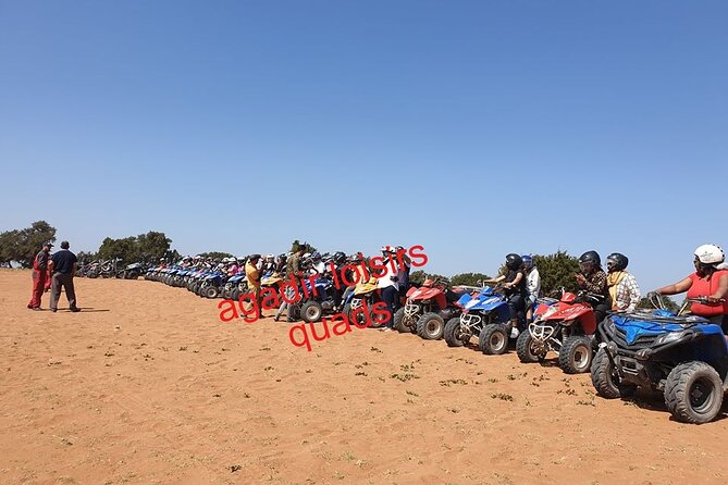 Half day Quad excursion / Half day quad - From Your Hotel To Sidi Bibi: The Ride Starts Fast