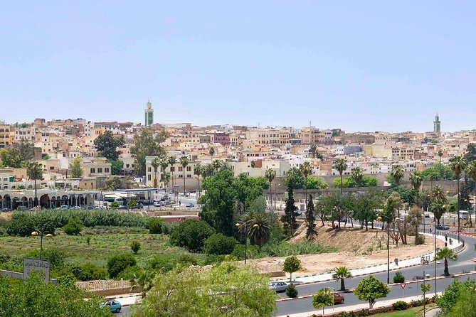 happy day trip of Volubilis and Meknes from Fez - Moulay Idriss: a holy-town stop that changes the tone