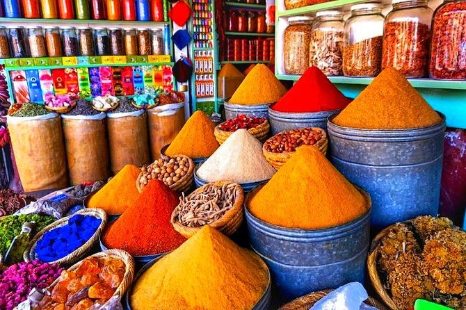Highlights of Marrakech: Private Half-Day City Tour - Mellah (Jewish Quarter), for context beyond the souvenirs