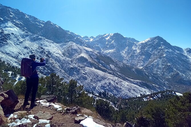 Hiking and summiting the Atlas Mountains day trip from Marrakech - The climb: over 700 m up, topping out between 2100 m and 2600 m