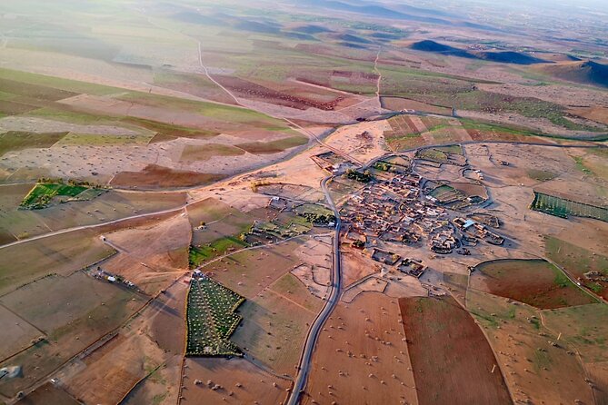 Hot Air Balloon Adventure over Marrakesh and Atlas Mountains - At the base camp: inflation, tea by the fire, and safety