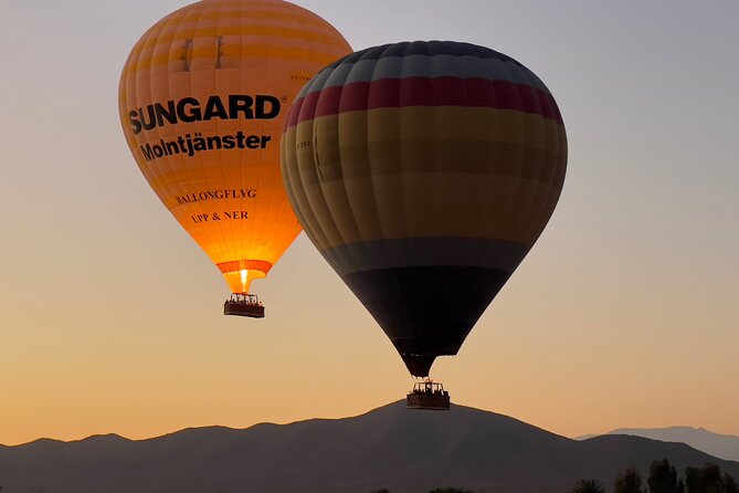 Hot Air Balloon Adventure over Marrakesh and Atlas Mountains - Landing, breakfast, and the pilot-signed certificate