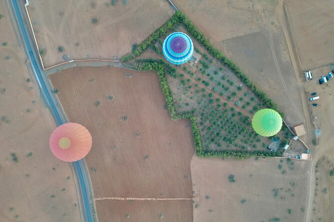 Hot air balloon flight at sunrise in Marrakech & breakfast - Pickup and the real timing of a 3 to 4 hour experience