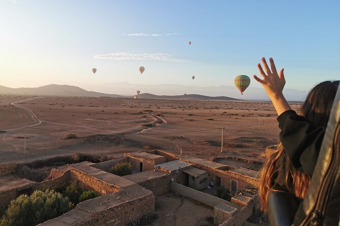 Hot air balloon flight at sunrise in Marrakech & breakfast - Views you can expect over the Atlas and Marrakech