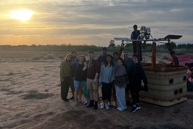 Hot air balloon flight in the desert with camel ride - Hotel pickup and the Berber welcome before liftoff