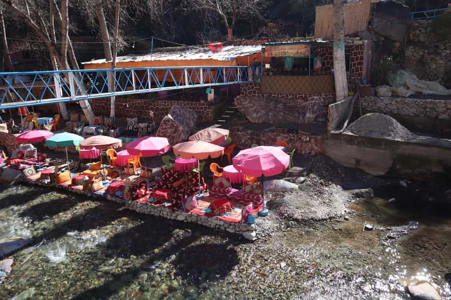 imlil valley atlas mountains guided walk & lunch with locals - Aroumd village stop: terraced fields and a stone-built view