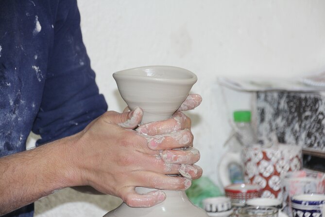 Interactive Pottery Painting and Zellige Mosaic Workshop in Fes - Part Two, How Zellige Tiles Become a Mosaic You Can Carry Home