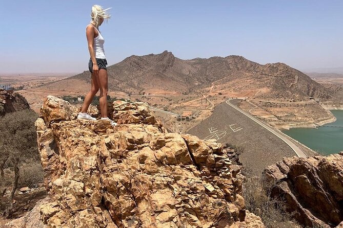 Jeep 4x4 Safari Desert Dunes & Atlantic Ocean with Berber Lunch - Stop 3: Barrage Youssef Ibn Tachfine, water and the logic of the land
