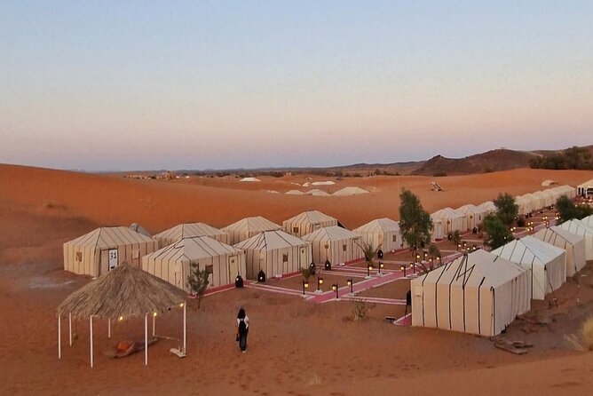 LET'S GO Tour MARRAKECH to DESERT TO FES 3 Days - Camel Ride and Sandboarding in Erg Chebbi