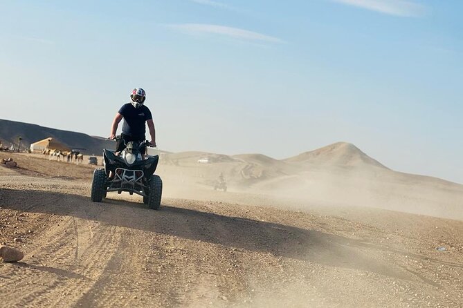Luxury 2h quad in agafay with transportation - The 2-hour quad ride: driving your own ATV without getting lost