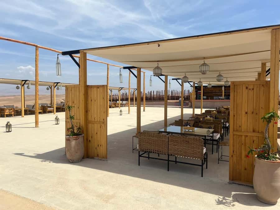 Luxury Agafay Desert : Quad , Camel Ride, Pool & Dinner Show - Dinner Under Starlight: Tagine, Salads, Fruits, and the Night’s Rhythm