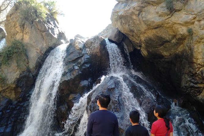 Luxury day trip: Three valleys & camel ride Agafay Desert - High Atlas walking among Berber villages and valley viewpoints