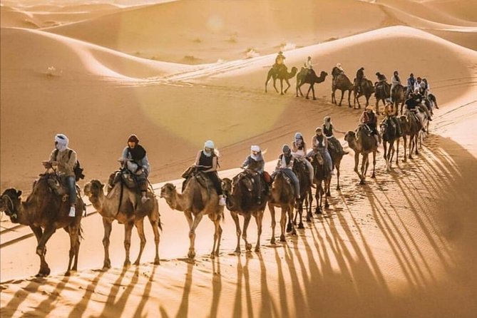 LUXURY Desert Camp: 3 Days Marrakech to Merzouga and Camel Trek - Luxury Desert Camp in Merzouga: Private Bathroom and Real Star Time