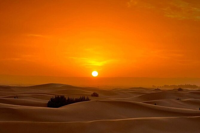Luxury Sahara Desert From Fez back to fez or marrakech overnight - Erg Chebbi Camel Sunset and Your Berber Camp Night