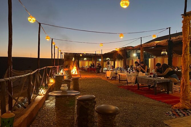 Magical dinner show and camel ride & Quad Bike in Agafay desert - The dinner show and the stars: the “payoff” ending