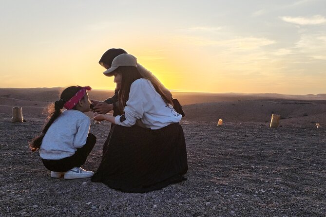 Magical Dinner Show in Agafay desert - Dinner under the stars: couscous, tagine, bread, and music