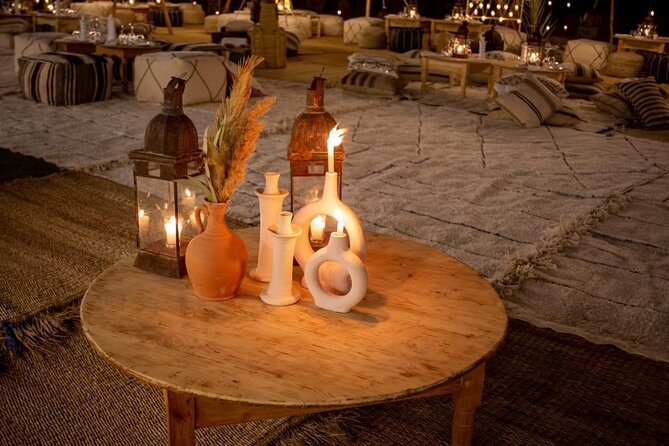 Magical Dinner & show on the sunset Of Agafay Desert - Agafay Dinner Under Stars, or Inside a Comfortable Tent