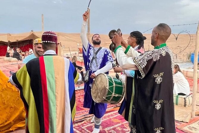 Magical Dinner & show on the sunset Of Agafay Desert - What’s Actually Served: Tajine, Couscous, Salads, Pastries, Mint Tea