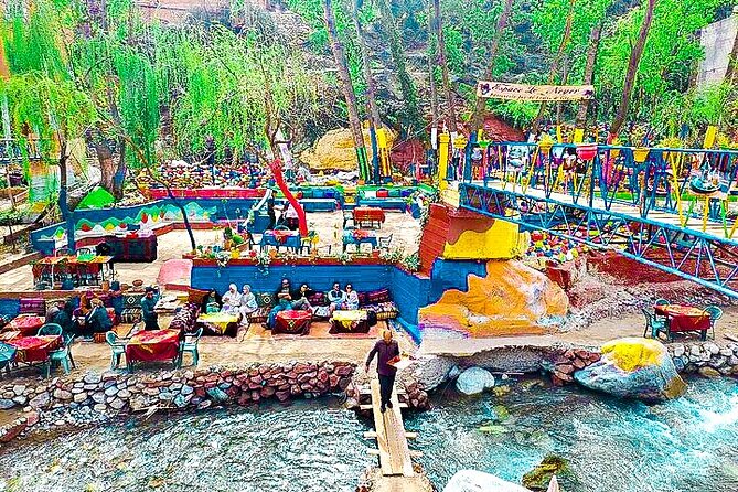 Magical Journey: Discover Ourika Valley & Anima Garden - Setti Fatma: river water, a breather moment, then back to Marrakech