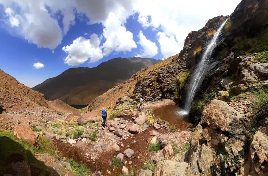 Marrakech: 2-Day Atlas Villages Trekking Tour - Day 1: Marrakech to Oued Akoundiss, with Molay Ibrahim argan stops and optional camel time