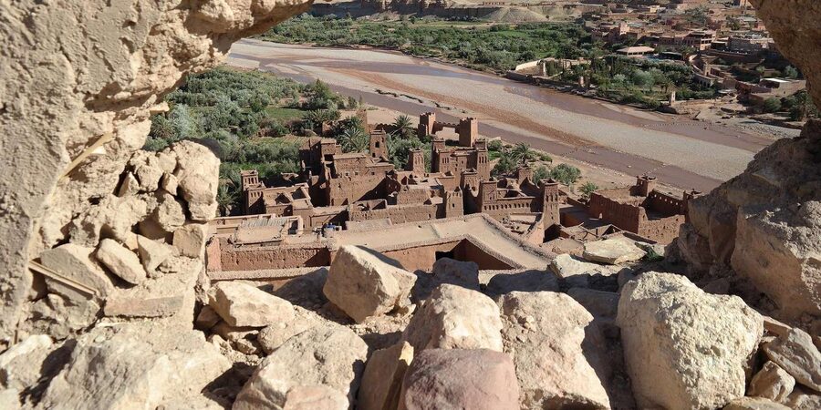 Marrakech 2 days 1 night to zagora desert with camel ride - Draa palm groves: the scenery break between mountain and sand