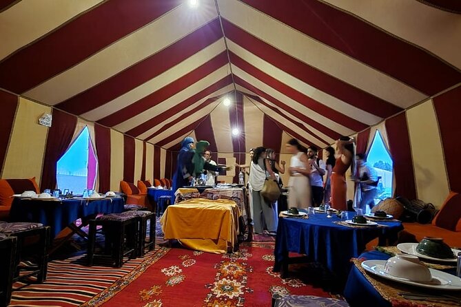 Marrakech: 2 Days tour to Sahara Zagora Desert & Ait-BenHaddou - Desert camp sleep reality and meal value
