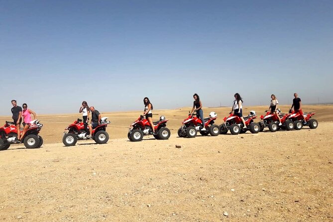 Marrakech 2 HOURS Quad Bike in agafay desert Half day Tours - The Ride: Palm Groves, Dry Riverbeds, and Atlas Views