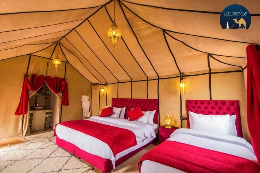 Marrakech: 3-day Exclusive Desert Luxury Tour; Quad & Camels - Marrakech to the High Atlas, where the day gets broken up