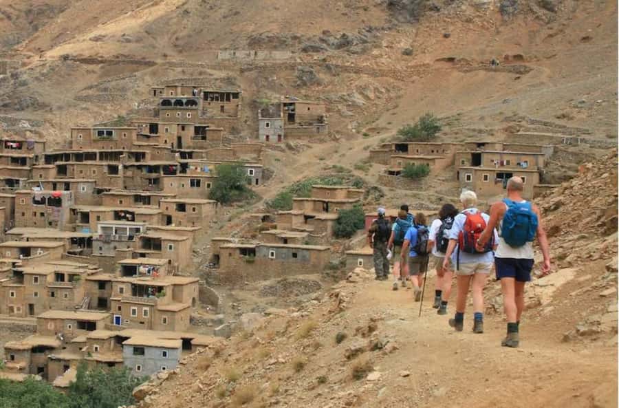 Marrakech: 3-Day High Atlas Mountains and Three Valleys Trek - Day 1 from Imlil to Tizi n’Tamaterte and Tachdirt (or Tinghourine)