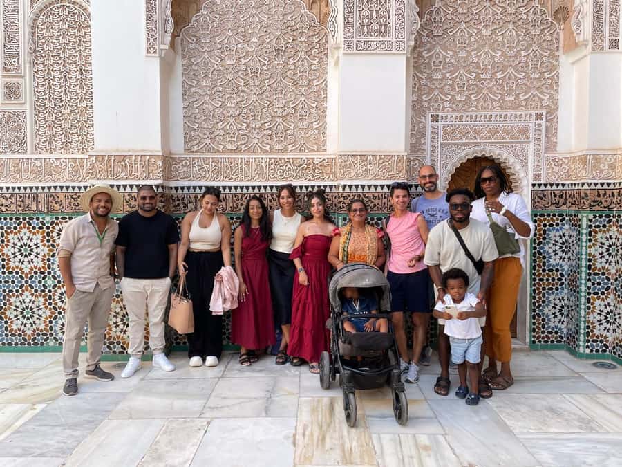 Marrakech: 3-Hour Monuments, Souks & Old Medina Walking Tour - Jemaa el-Fna to Koutoubia Mosque area: first big sights, first real orientation