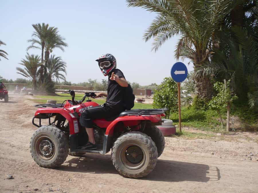 Marrakech: 3-Hour Quad Bike Adventure - Speed over palm groves: riding the Palmeraie the fun way