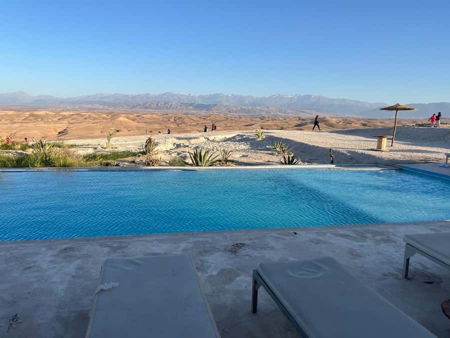 Marrakech: A magical trip to Agafay with lunch and pool - Desert Camp Arrival: Tea, Pastries, and a Possible Argan Stop
