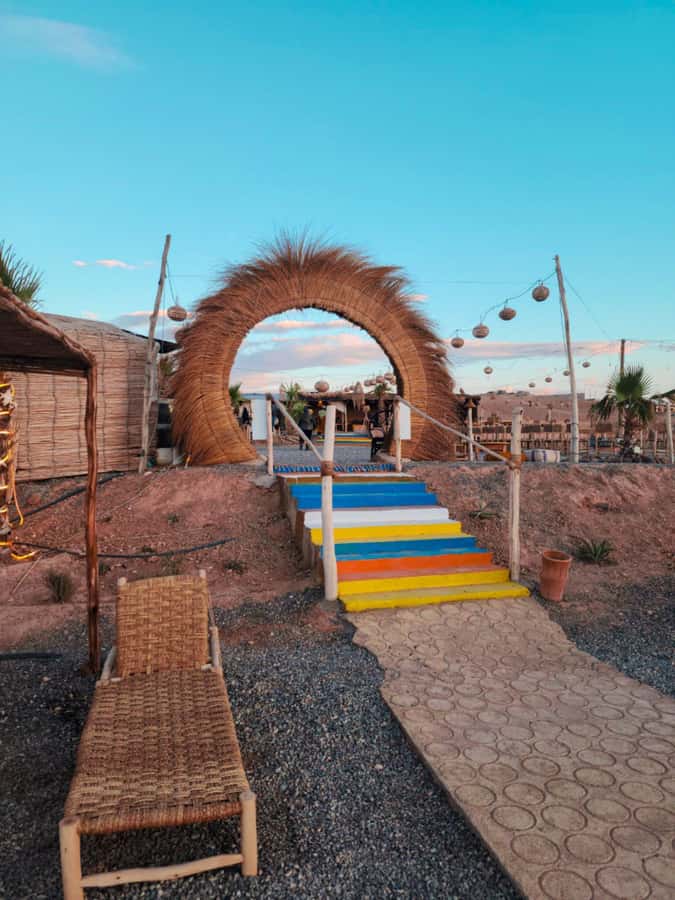 Marrakech: Agafay Camel Ride & Dinner with Fire Show Tour - The 20-minute camel ride in Agafay’s rocky terrain