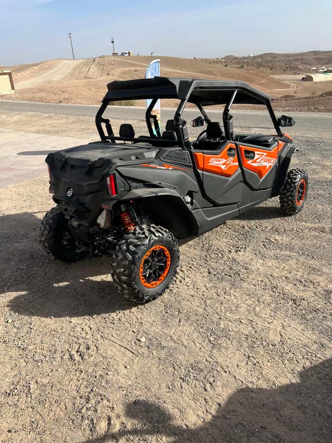 Marrakech: Agafay Desert Buggy bike 1000cc, Tea & Transfer - Atlas Mountain views that actually make sense on this route